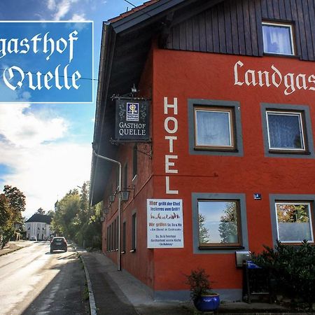Landgasthof Zur Quelle Seeshaupt Exterior foto