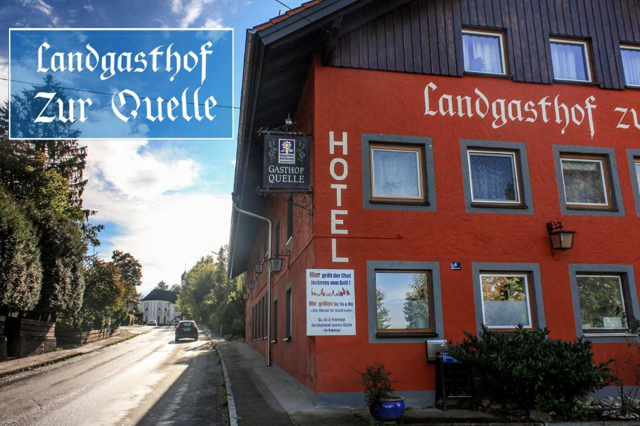 Landgasthof Zur Quelle Seeshaupt Exterior foto